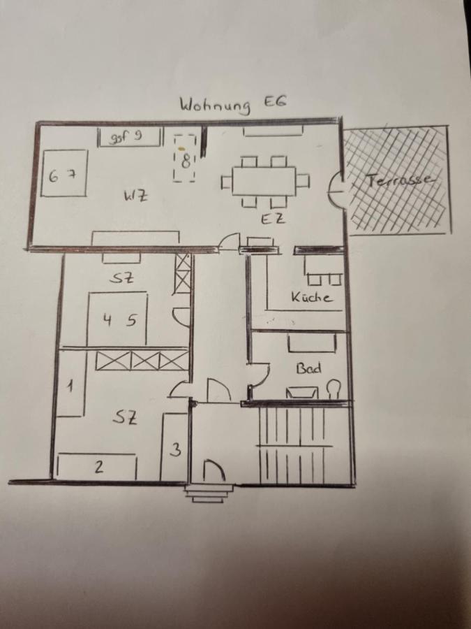 Ferienwohnung Toge 바드가센 외부 사진